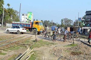 ময়মনসিংহে ১৫৭ রেলক্রসিং মরণফাঁদ