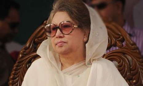 অ্যাব-এর মহাসমাবেশে যোগ দিয়েছেন খালেদা জিয়া