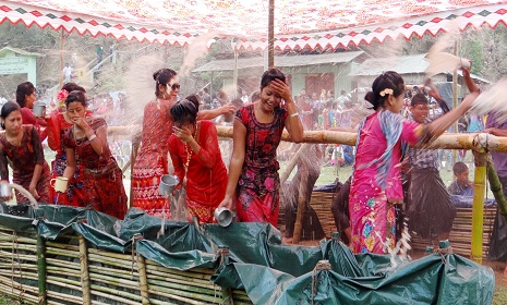 বান্দরবানে ৪ দিনব্যাপী মাহাসাংগ্রাই পোয়ে উৎসব উদযাপন