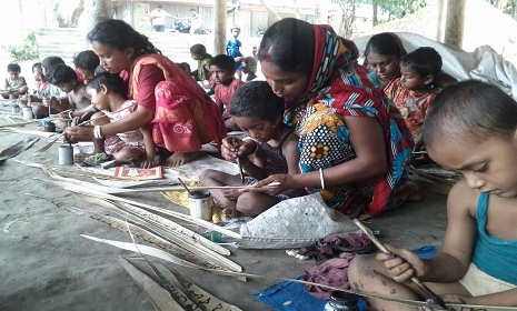 তালপাতায় বর্ণ পরিচয়