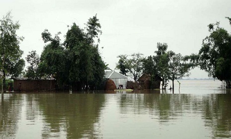 বিপদসীমার ১০ সেন্টিমিটার উপরে তিস্তার পানি