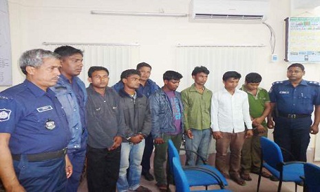 লালমনিরহাটে যৌন হয়রানির দায়ে ৬ যুবকের কারাদণ্ড