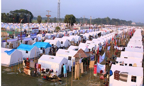 রোভার মুটের অগ্নিশিখায় আলোকিত গোপালগঞ্জ