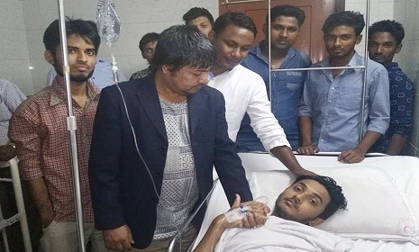 দুরারোগ্য রোগে আক্রান্ত নাঈমের পাশে বোয়াফ
