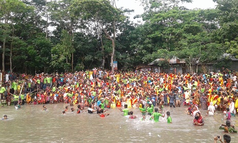 কোটালীপাড়ায় ব্যাপক আয়োজনে হনুমান পূজা সম্পন্ন