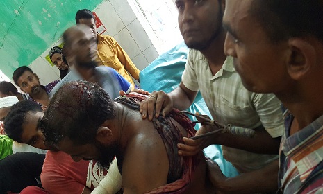 আধিপত্য বিস্তারকে কেন্দ্র করে নড়িয়ায় আ’লীগ নেতা টেঁটাবিদ্ধ