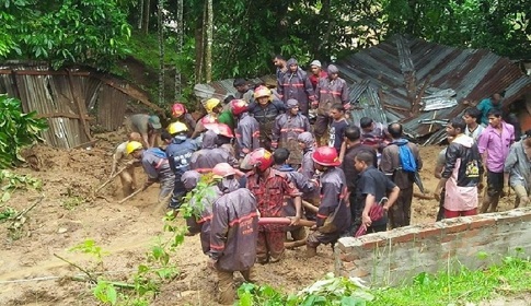 পাহাড় ধস: রাঙ্গামাটিতে আ.লীগের প্রতিনিধি দল