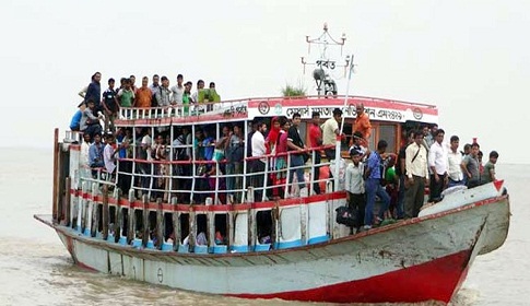 পাটুরিয়া-দৌলতদিয়ায় লঞ্চ চলাচল বন্ধ