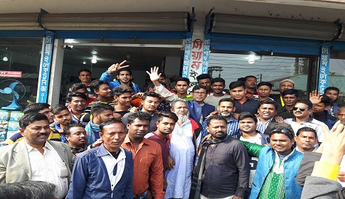 মুন্সীগঞ্জ ১ : মনোনয়ন প্রত্যাশী বদিউজ্জামান ডাবলুর গণসংযোগ