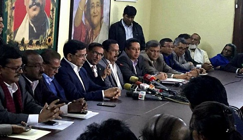 বিএনপির শিক্ষার অভাবে ফের এক এগারোর শঙ্কায় কাদের