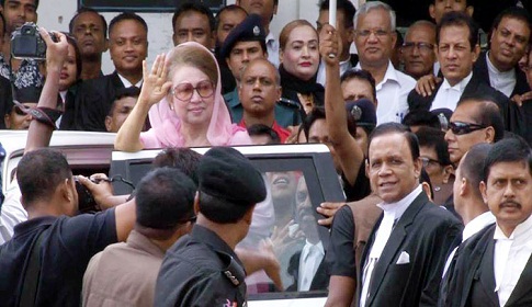 খালেদাকে গ্রেফতার সংক্রান্ত প্রতিবেদন দেয়নি পুলিশ