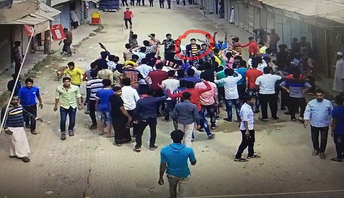 নাশকতার ভিডিও চিত্রে শীর্ষ সন্ত্রাসী খুরশিদ, কিন্তু নাম নেই মামলায়