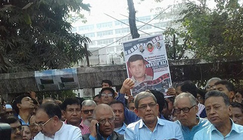 খালেদার মুক্তি না হওয়া পর্যন্ত শান্তিপূর্ণ আন্দোলন চলবে : ফখরুল
