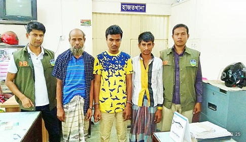 শেরপুরে পৃথক অভিযানে ৩ মাদক ব্যবসায়ী গ্রেফতার