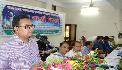 শার্শা উপজেলায় পুনর্বাসিত ও কর্মসংস্থানকৃত ব্যক্তিদের মাঝে পণ্য সামগ্রী বিতরণ