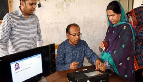 গাজীপুরে ইভিএমের ৬ কেন্দ্রেই নৌকার জয়