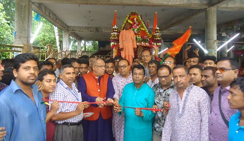 সাতক্ষীরায় শ্রী শ্রী জগন্নাথ দেবের উল্টোরথ যাত্রা পালিত