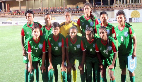 নেপালকে হারিয়ে গ্রুপ চ্যাম্পিয়ন বাংলাদেশ