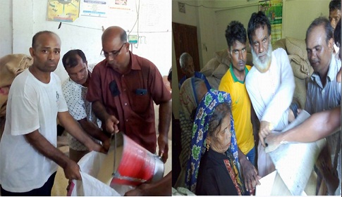 কেন্দুয়ায় তিন ইউনিয়নে ভিজিএফ কমসূচির চাল বিতরণ, সুবিধাভোগীরা খুব খুশি