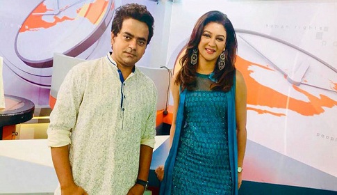 তানভীর তারেকের আড্ডায় জয়া আহসান