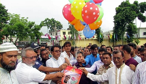 গোবিন্দগঞ্জে বঙ্গবন্ধু শেখ মুজিবুর রহমান জাতীয় গোল্ডকাপ ফুটবল টুর্নামেন্ট উদ্বোধন