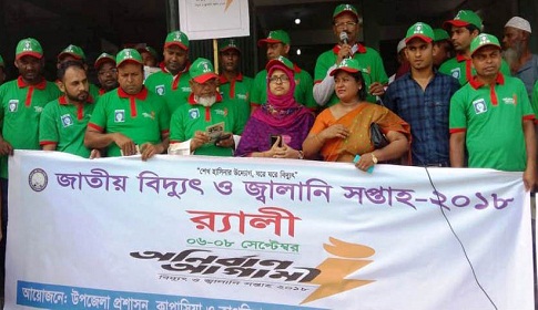 কাপাসিয়ায় জাতীয় বিদ্যুৎ ও জ্বালানি সপ্তাহ পালিত