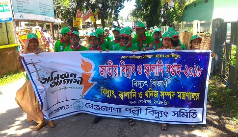 মদনে জাতীয় বিদ্যুৎ ও জ্বালানি সপ্তাহ পালিত