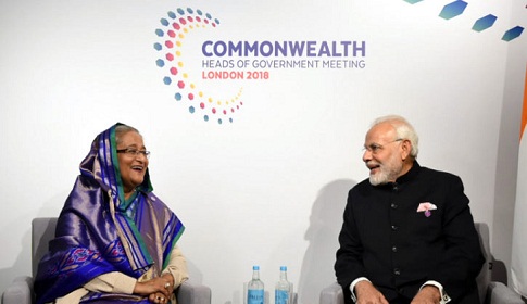 জ্বালানি-রেলের উন্নয়নে ফের ভিডিও কনফারেন্সে হাসিনা-মোদী