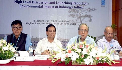 রোহিঙ্গায় দূষিত হচ্ছে কক্সবাজারের পরিবেশ