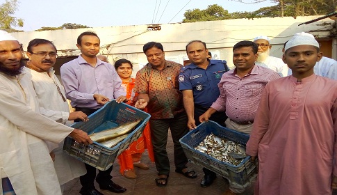 কেন্দুয়ায় পাটেশ্বরী নদীর ৩টি বাঁধ অপসারণ, কারেন্ট জালে আগুন