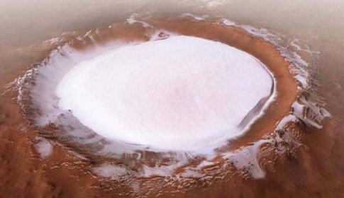মঙ্গলে ৫০ মাইল জুড়ে শুধুই বরফ