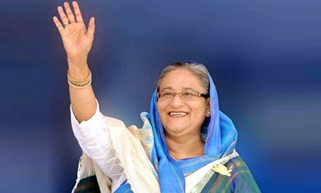 বিপুল ভোটে জয়ী শেখ হাসিনা