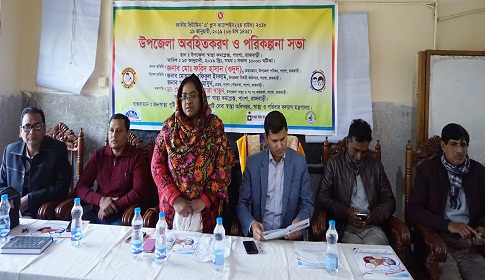 পাংশায় জাতীয় ভিটামিন ‘এ’ প্লাস ক্যাম্পেইন উপলক্ষে এডভোকেসী সভা