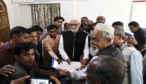 মদনে চেয়ারম্যানসহ ১২ প্রার্থীর মনোনয়ন দাখিল