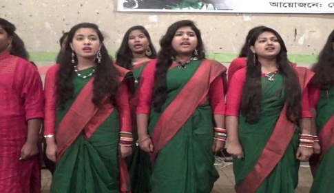 টাঙ্গাইলে জেলা পর্যায়ে শুদ্ধসুরে জাতীয় সংগীত পরিবেশন প্রতিযোগিতা