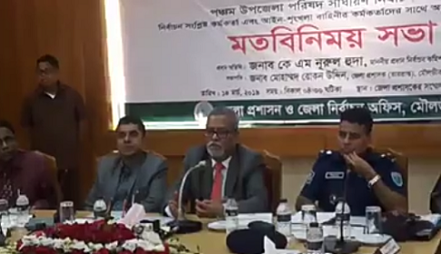 নির্বাচনে প্রার্থীরা যেন প্রতিবন্ধকতার সম্মুখিন না হন : সিইসি