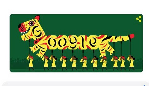 নববর্ষে ডুডল দিয়ে শুভেচ্ছা জানাল গুগল