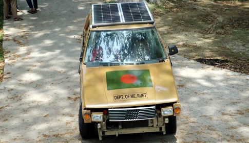 বৈদ্যুতিক চার্জ কিংবা সোলারেই চলবে গাড়ি