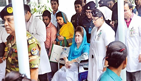 জীবনমৃত্যুর সন্ধিক্ষণে খালেদা জিয়া : বিএনপি