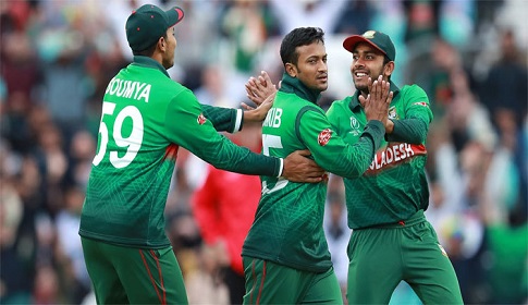 টস জিতে ফিল্ডিংয়ে বাংলাদেশ