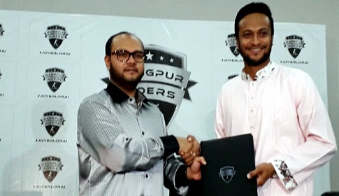ঢাকা ডায়নামাইটস ছেড়ে রংপুর রাইডার্সে সাকিব