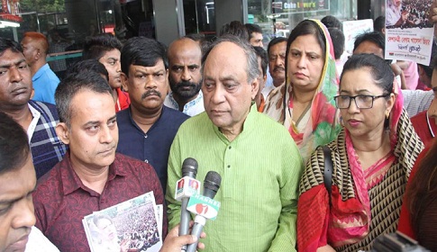 ডেঙ্গু নিয়ন্ত্রণে জাতীয় ঐক্যের আহ্বান নোমানের
