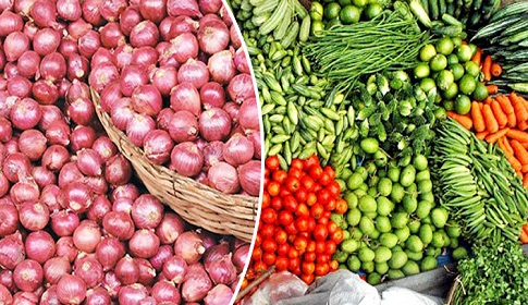 সবজির বাজার চড়া, কমেনি পেঁয়াজের দাম