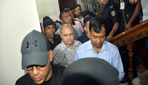 সাত বডিগার্ডসহ জি কে শামীমকে গুলশান থানায় হস্তান্তর