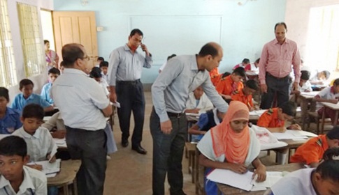আগৈলঝাড়ায় সমাপনী পরীক্ষার্থী ২৬৪৩জন, অনুপস্থিত ৬৫ জন