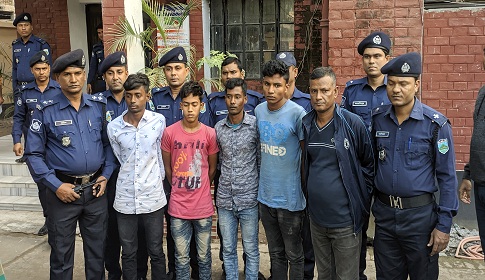 নওগাঁয় ভজন হত্যার ঘটনায় ৫ আসামি গ্রেফতার