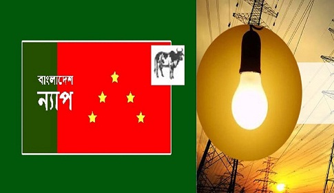 বিদ্যুতের মূল্য বৃদ্ধির পাঁয়তারা বন্ধ করুন : বাংলাদেশ ন্যাপ