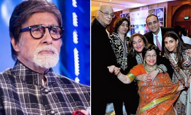 প্রিয়জনের মৃত্যুতে কাপুর ও বচ্চন পরিবারে শোক