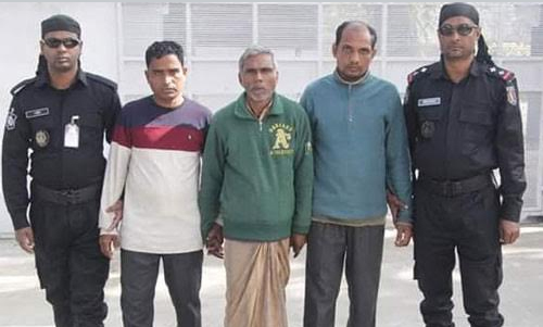 ফুলছড়িতে আল্লাহর দল এর ৩ সদস্য গ্রেফতার