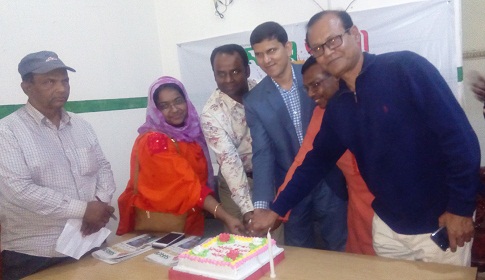পাংশায় সময়ের আলো পত্রিকার প্রতিষ্ঠাবার্ষিকী পালিত